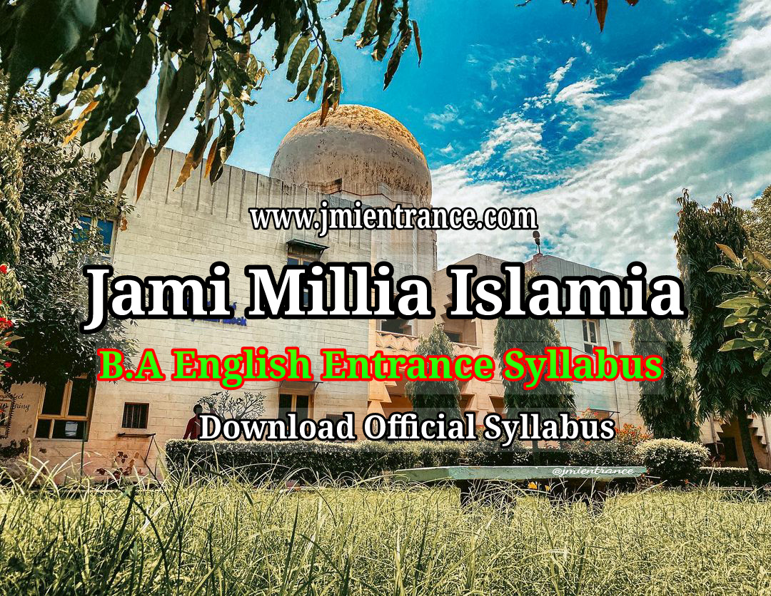 jamia-ba-english-entrance-test-syllabus-official