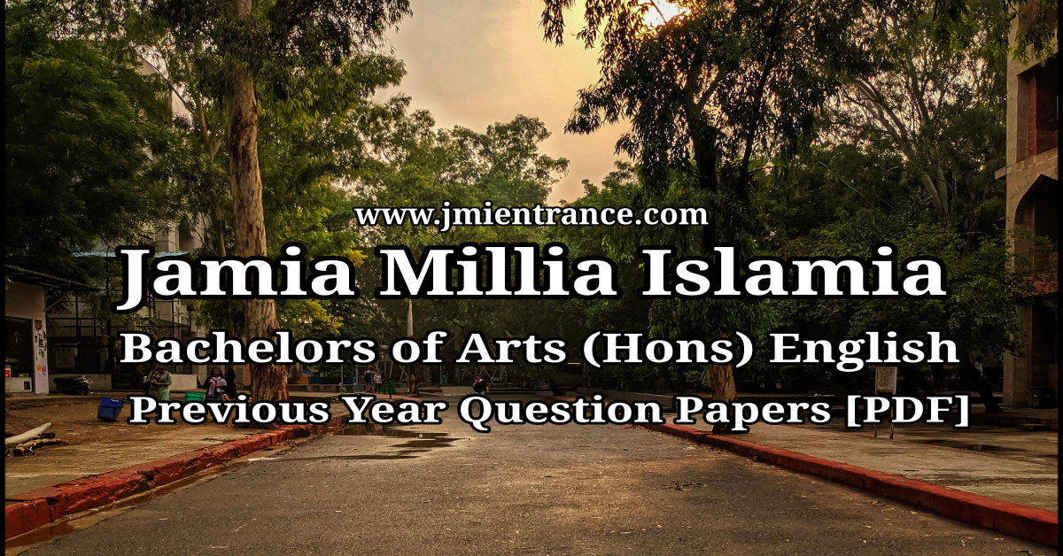 jamia-ba-english-last-10-years-entrance-question-papers