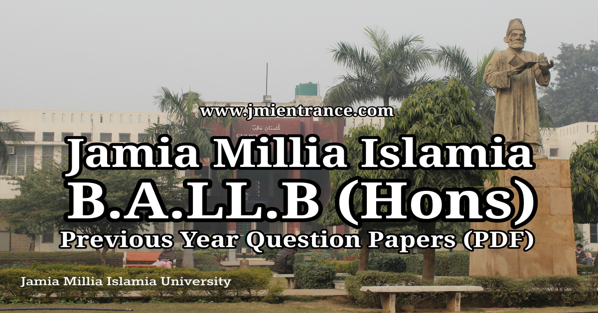 jamia-ba-llb-last-10-years-entrance-question-papers-pdf-download