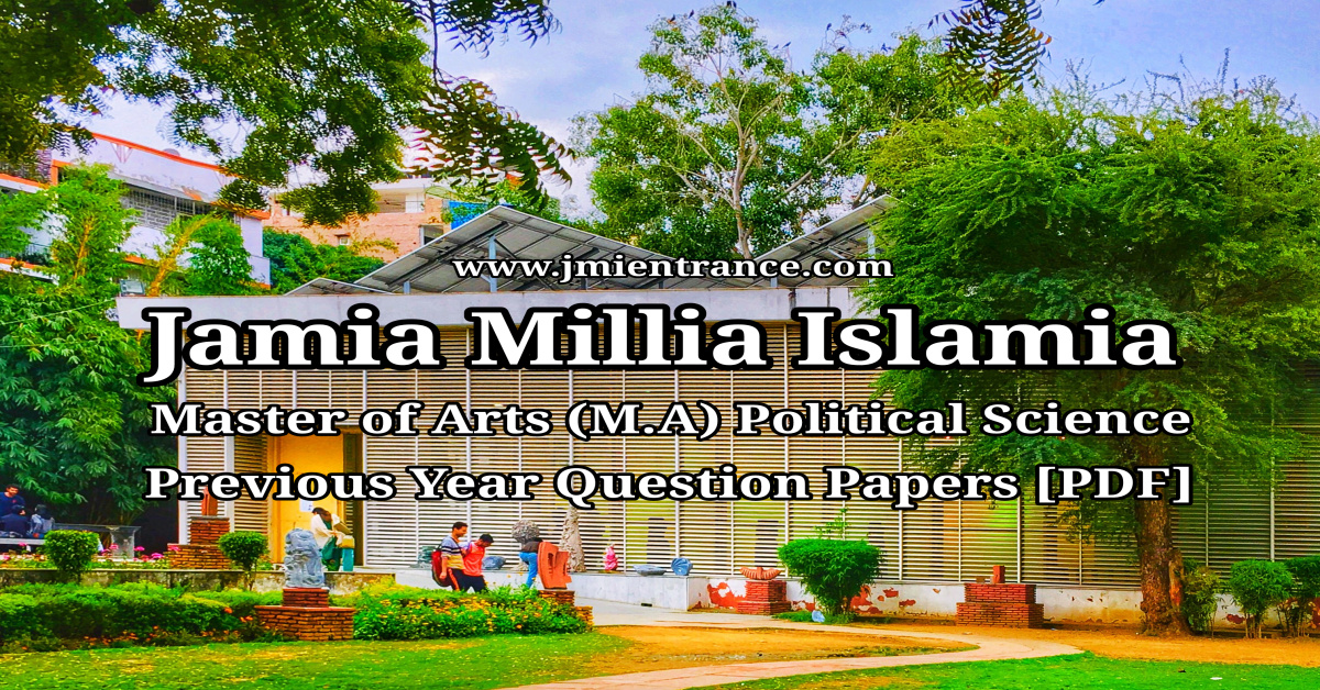 jamia-ma-political-science-last-10-years-entrance-question-papers